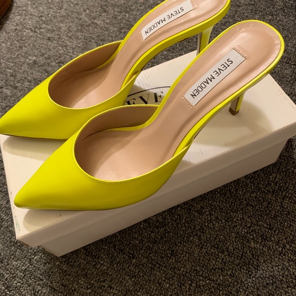 steve madden lime color new, never worn, size 8.5 - Picture 3 of 6